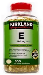 Vitamina E Kirkland 500 Capsulas