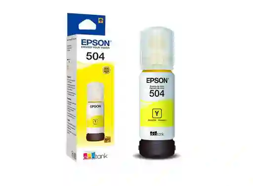 Tinta Epson 504 Amarillo Original T504420