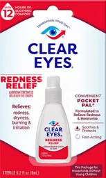 Clear Eyes Alivio De Irritación Para Ojos Máximo Redness Relief