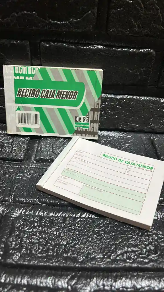 Recibo Caja Menor X100 Unidades
