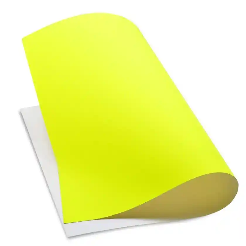 Cartulina Fluorescente Amarillo