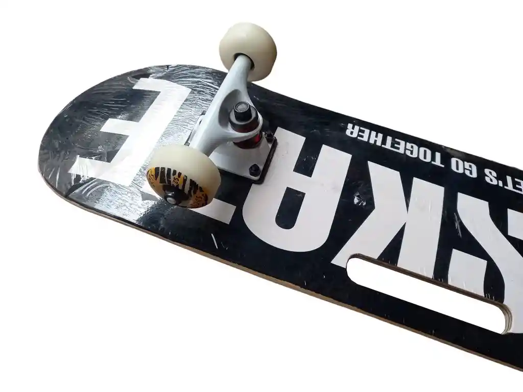 Patineta Tabla Monopatin Skateboard Con Salto Con Agarradera - Go Skate