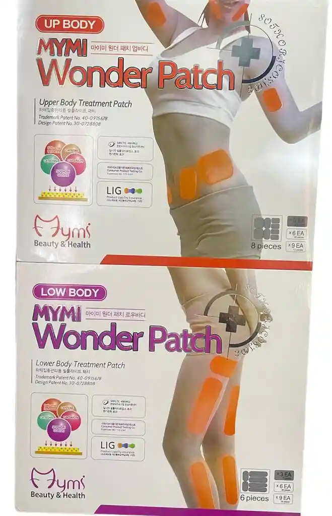 Parche Adegalzante Para Piernas Y Brazos Wonder Patch 42 Piezas