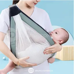 Cargador Porta Bebé Seguro Ergonómico Transpirable Ajustable Manos Libres