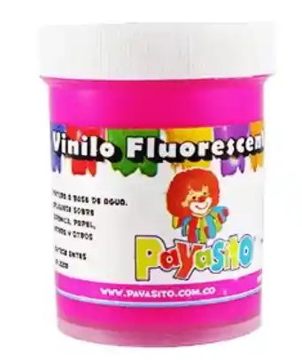 Vinilo Payasito Fluorecente X 80gr Fucsia