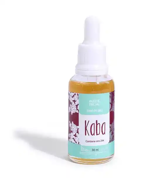 Aceite Facial De Oro 24 K Kaba 30 Ml