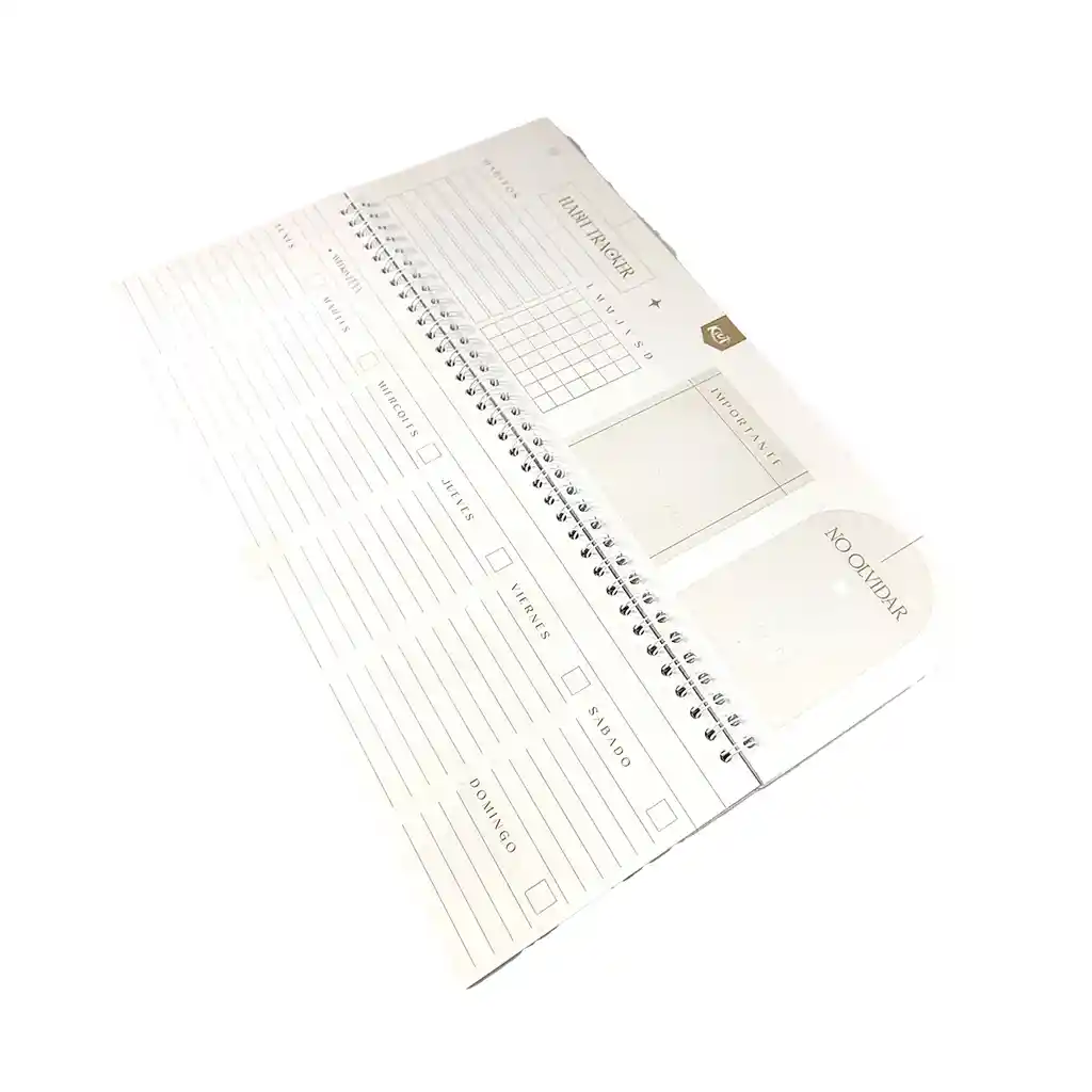 Planeador Semanal Kiut 2024.