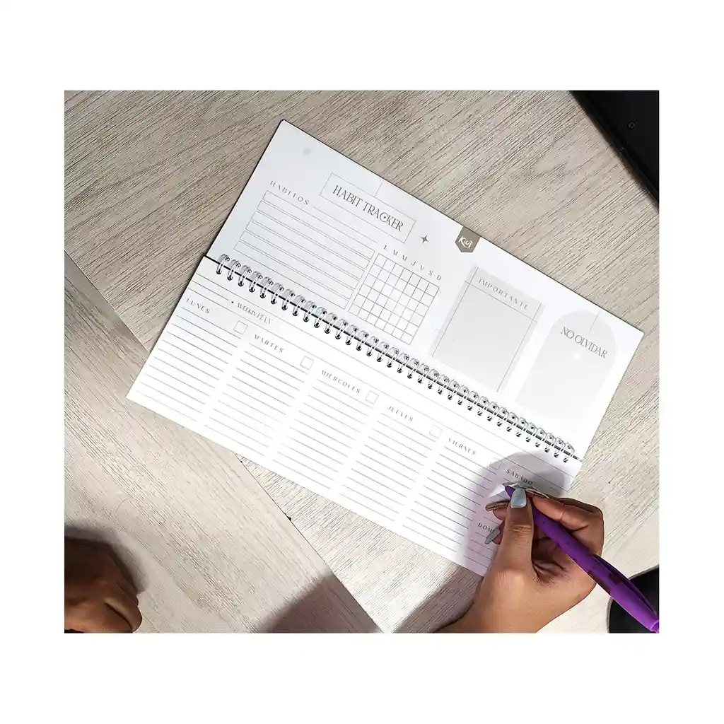 Planeador Semanal Kiut 2024.