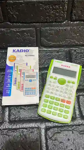 Calculadora Cientifica Kadio Verde