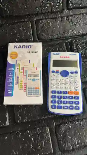 Calculadora Cientifica Kadio Azul Oscuro