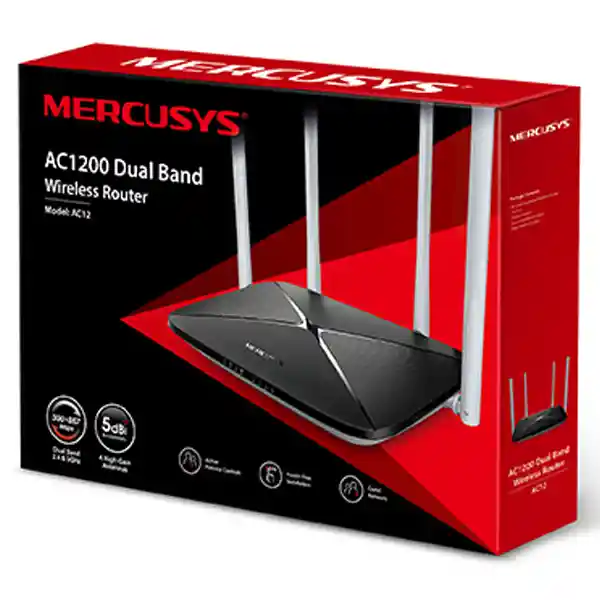 Router Mercusys Ac1200 Dual Band