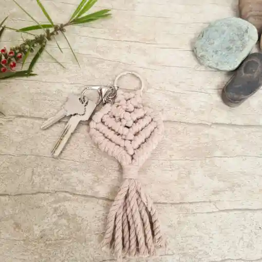 Regalo Gracias 🌟 + Llavero Corazón Macramé