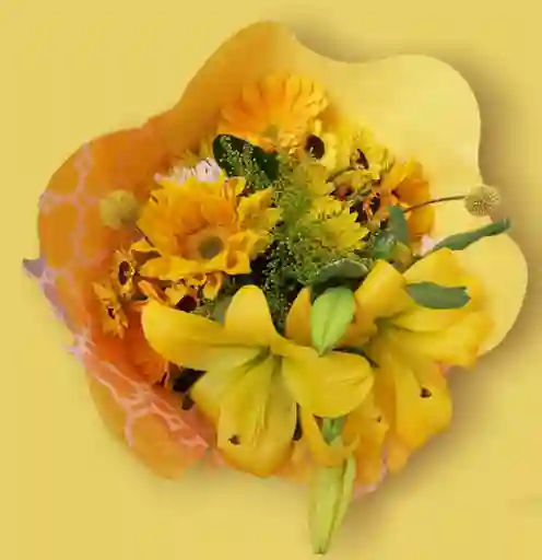 Bouquet Flores Amarillas