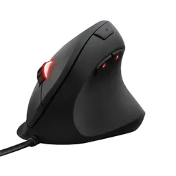 Mouse Gamer Vertical Trust Rexx Gxt 144 Negro