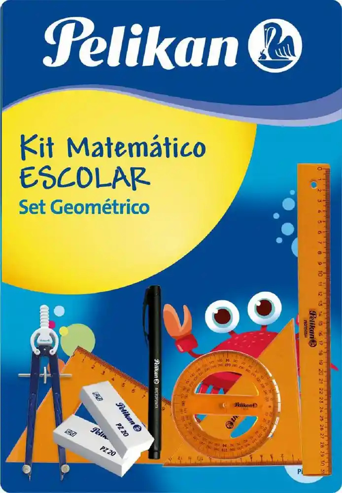 Kit Matematico Escolar Pelikan