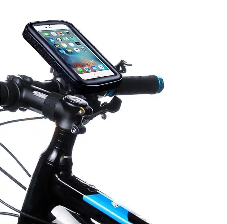 Holder De Celular Fijo Soporte Impermeable Moto Bicicleta