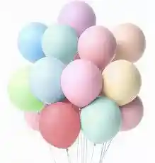 Globos Colores Pastel