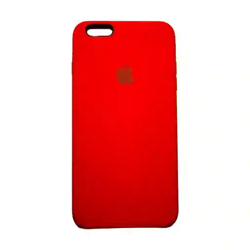 Silicone Case Para Iphone 6 Plus Rojo