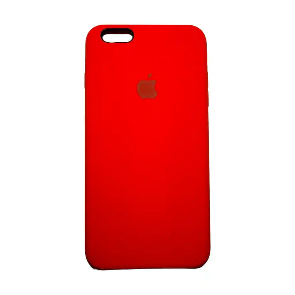 Silicone Case Para Iphone 6 Plus Rojo