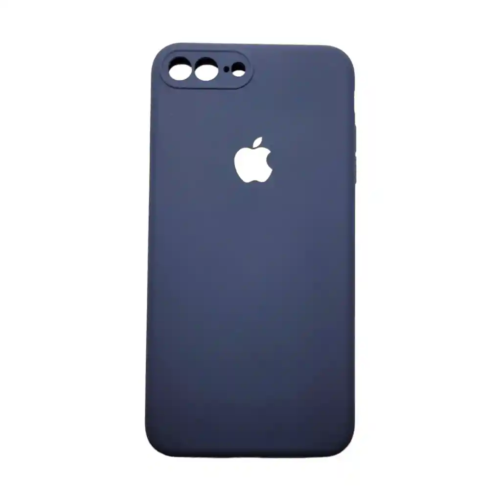 Silicone Case Para Iphone 7/8 Plus Azul Oscuro