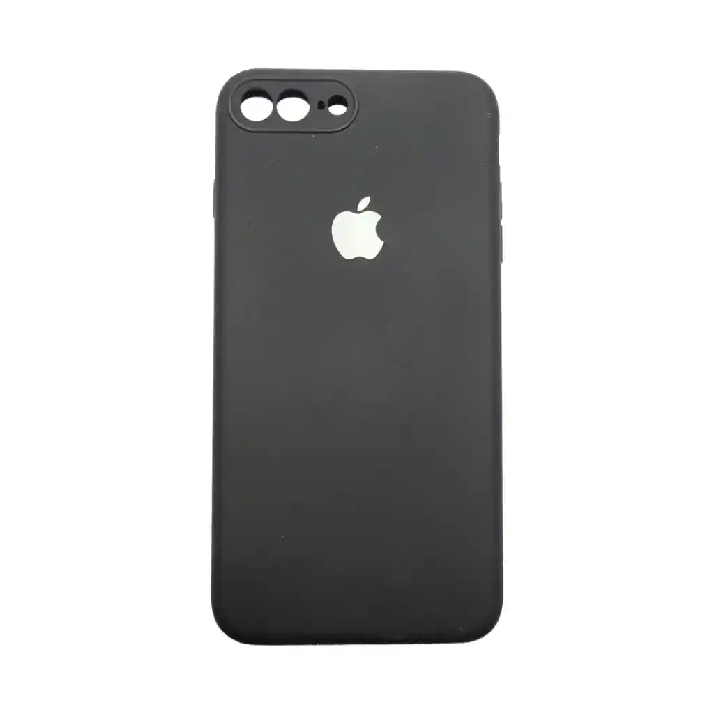 Silicone Case Para Iphone 7/8 Plus Negro