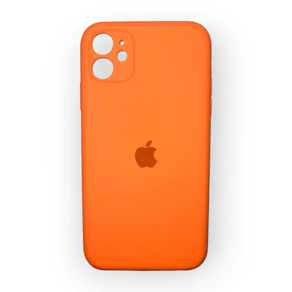 Silicone Case Para Iphone 11 Naranja