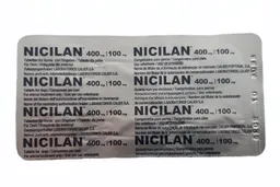 Nicilan 400/100 Mg Blister 6 Tabletas