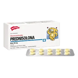 Prednisolona 20 Mg 10 Comprimidos