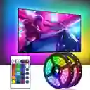 Cinta De Luz Led 5mts Bluetooth Multicolor Rgb Gamer Rítmica + Control