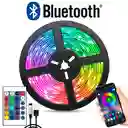 Cinta De Luz Led 5mts Bluetooth Multicolor Rgb Gamer Rítmica + Control