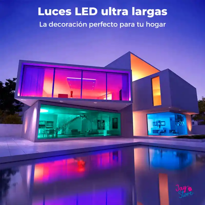Cinta De Luz Led 5mts Bluetooth Multicolor Rgb Gamer Rítmica + Control