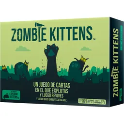 Zombie Kittens Juego De Mesa Español!!