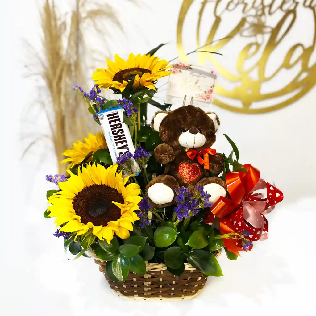 Canasta Coccole Girasoli