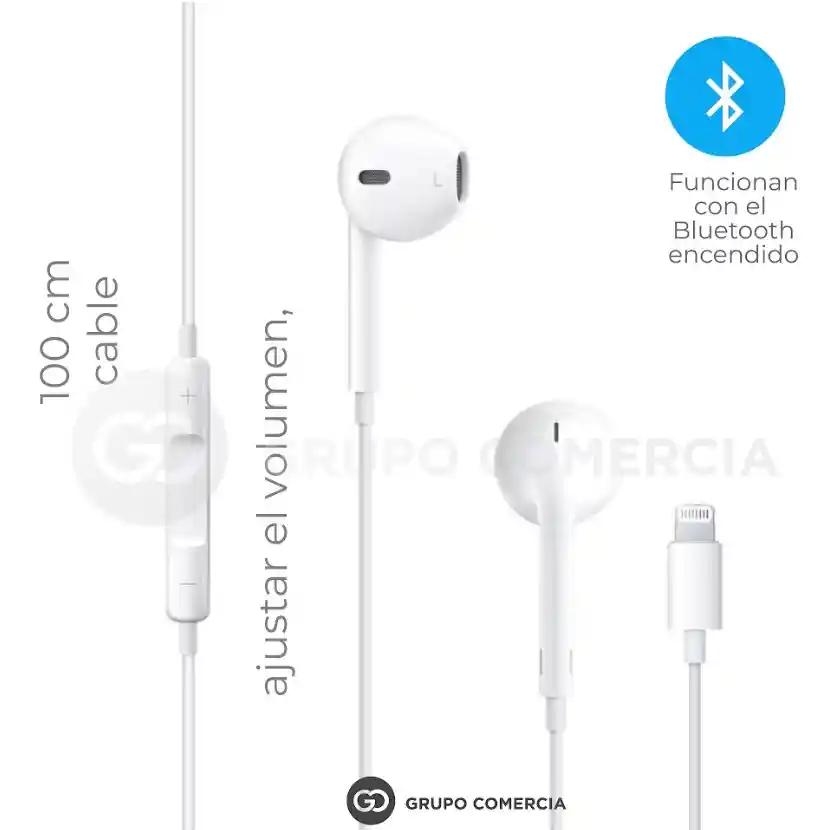 Audifonos De Cable Bluetooth Iphone