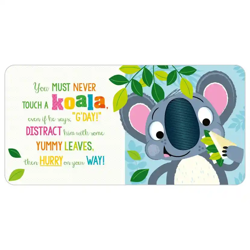 Libro Infantil Nunca Toques Un Koala Sensorial Bebes