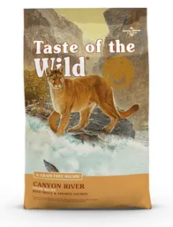 Taste Of The Wild Canyon River Feline Para Gato Sabor Trucha Y Salmón Ahumado 6.6kg