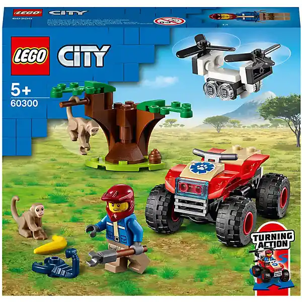 Lego City 60300 Rescate De Vida Silvestre Original