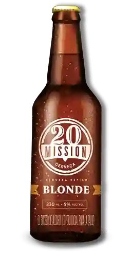 Cerveza 20 Mission Blonde