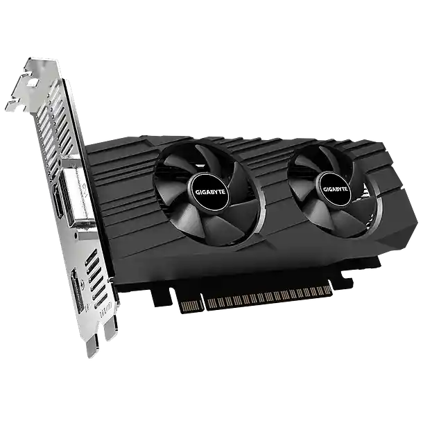 Tarjeta De Video Gigabyte Gtx 1650 4gb Ddr6 Oc 2fan Lp