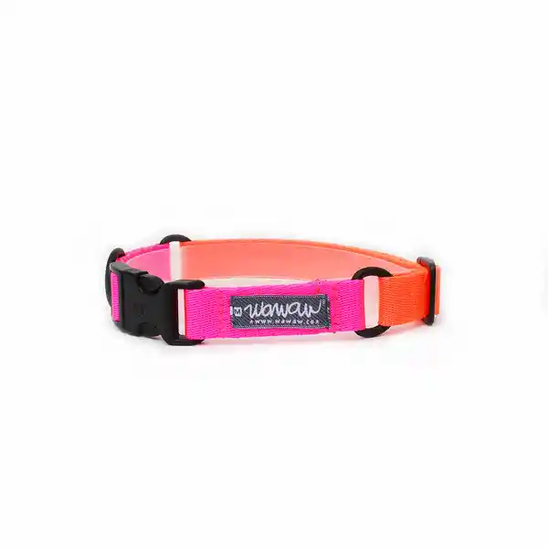 Collar Xs Fucsia Naranja