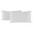 Set X 4 Almohadas Siliconadas 90x50cm Hogareto Blanco