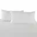 Set X 4 Almohadas Siliconadas 90x50cm Hogareto Blanco