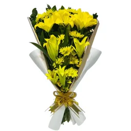 Arreglo Floral Flores Amarillas
