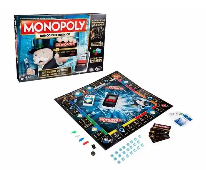 Monopoly Banco Electrónico Hasbro Gaming B6677