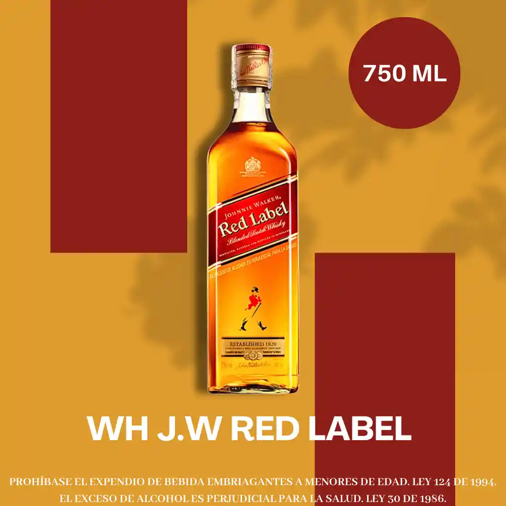 Whisky J.w Red Label