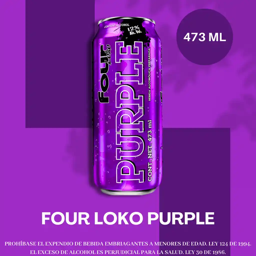 Four Loko Purple