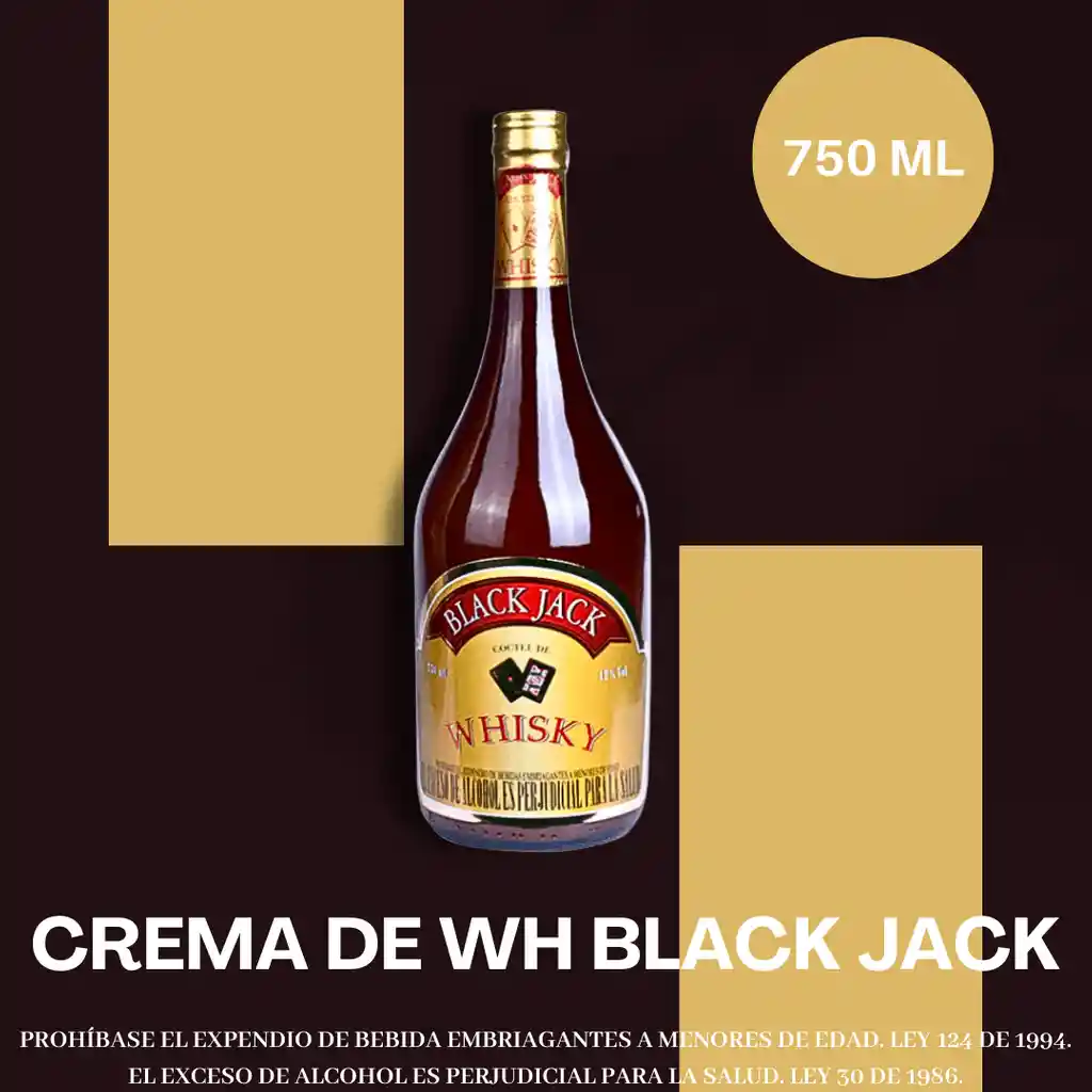 Crema De Whisky Black Jack