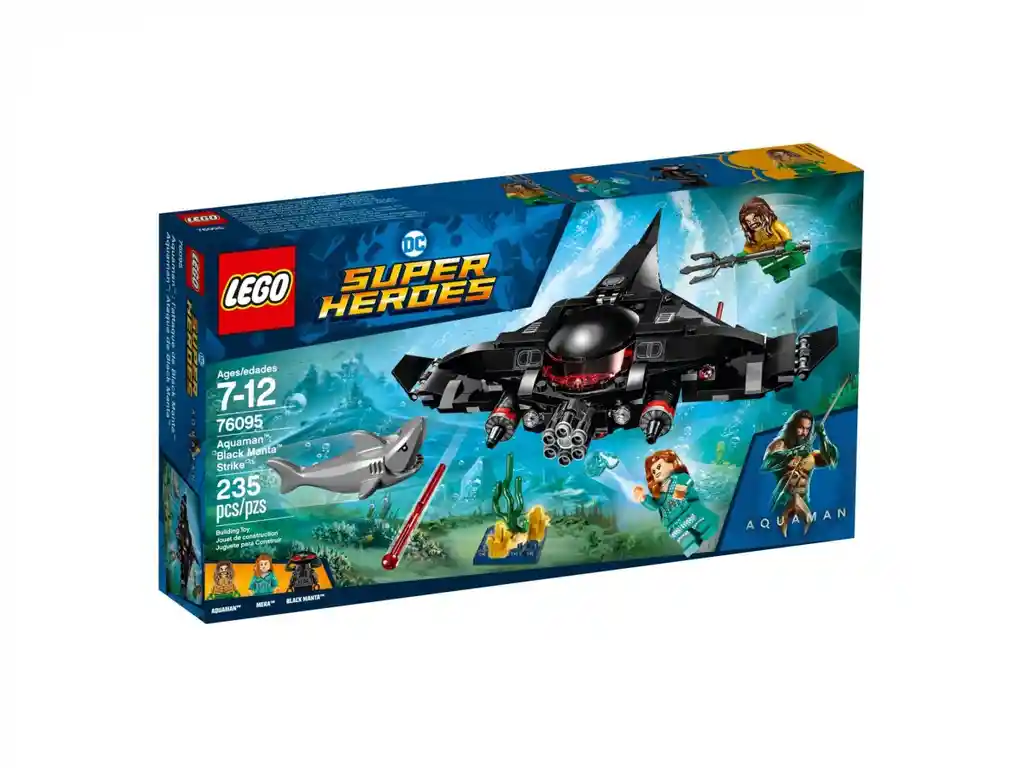 Lego Super Heroes 76095 Aquaman Ataque De Black Manta