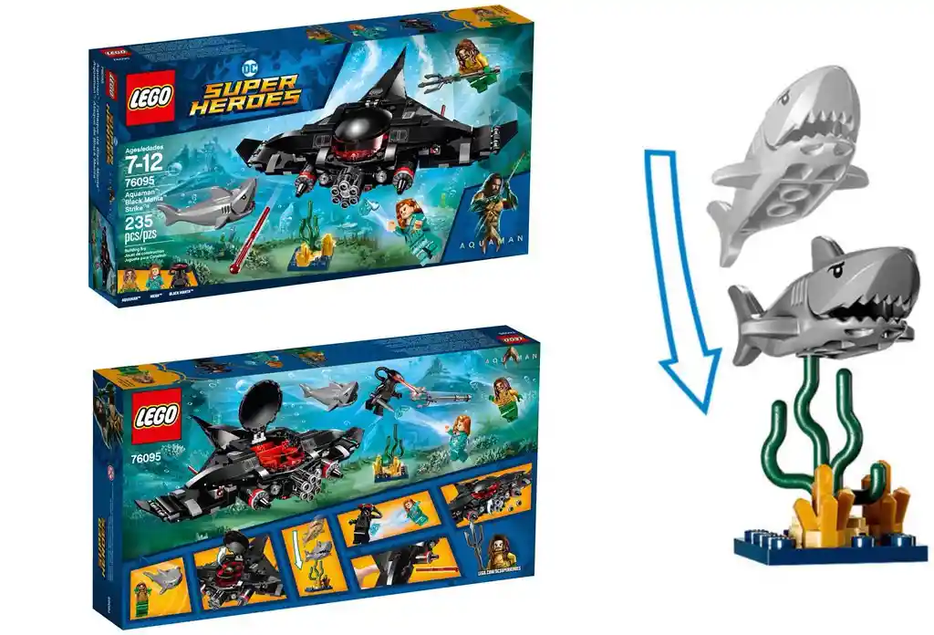 Lego Super Heroes 76095 Aquaman Ataque De Black Manta