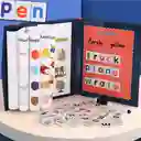 Libro Magnético 3d Para Niños, Juego De Ortografía De Palabras, Tarjetas De Letras Del Alfabeto Inglés